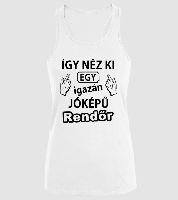  minta fehér pólón