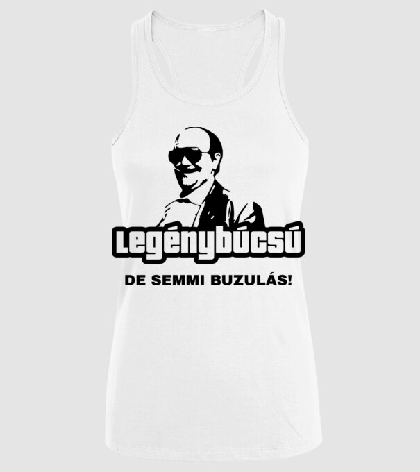  minta fehér pólón