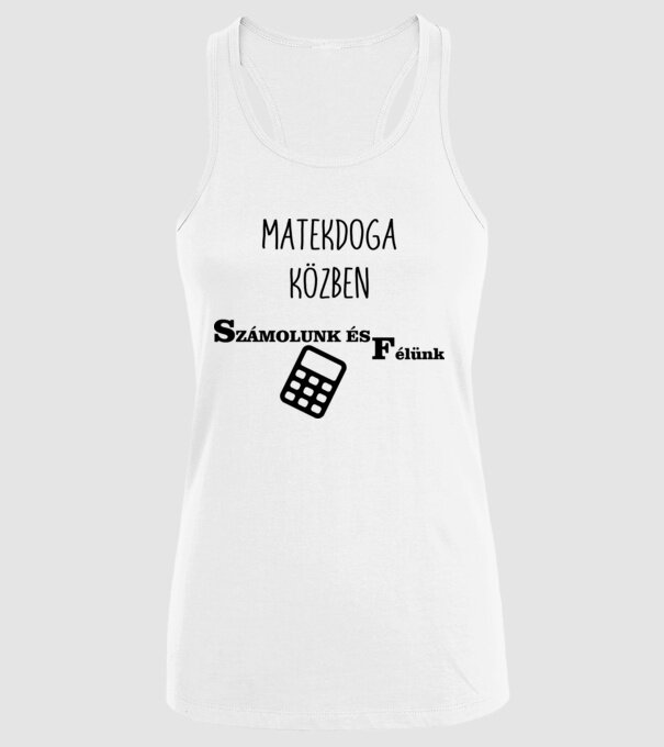  minta fehér pólón
