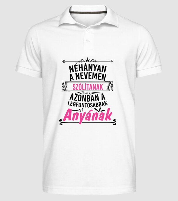  minta fehér pólón