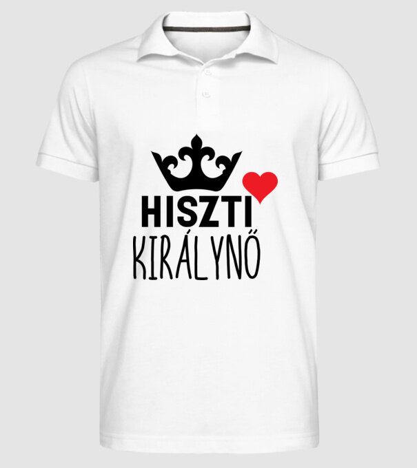  minta fehér pólón