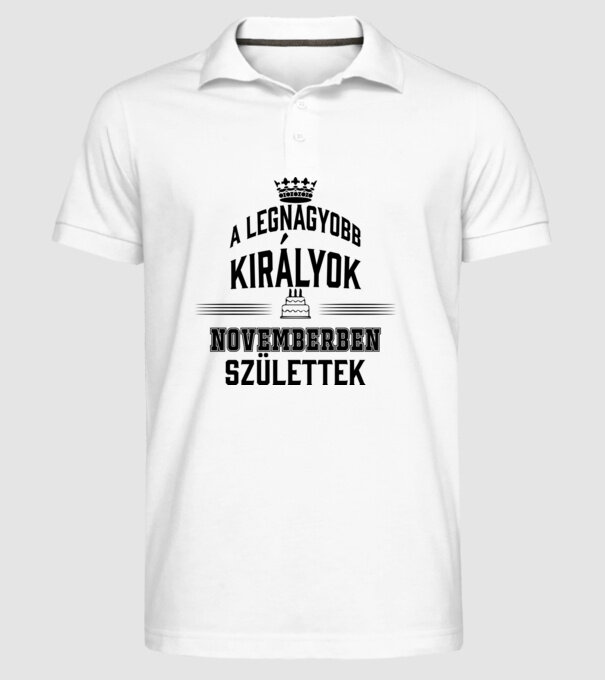  minta fehér pólón