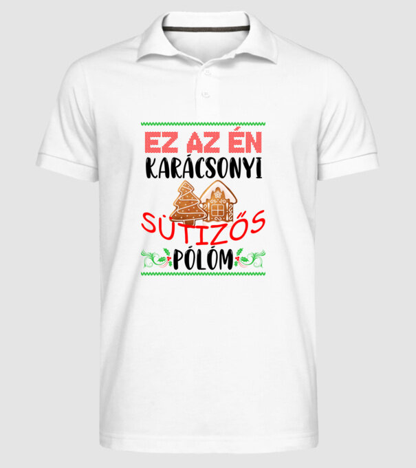  minta fehér pólón