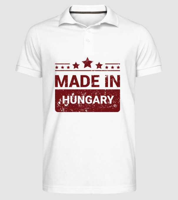  minta fehér pólón