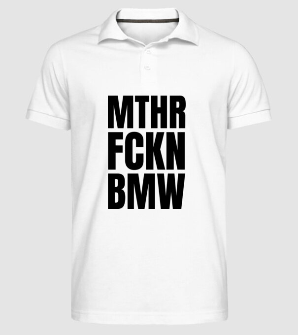  minta fehér pólón