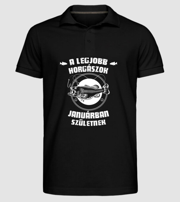  minta fekete pólón