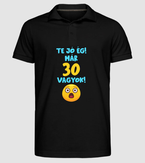  minta fekete pólón