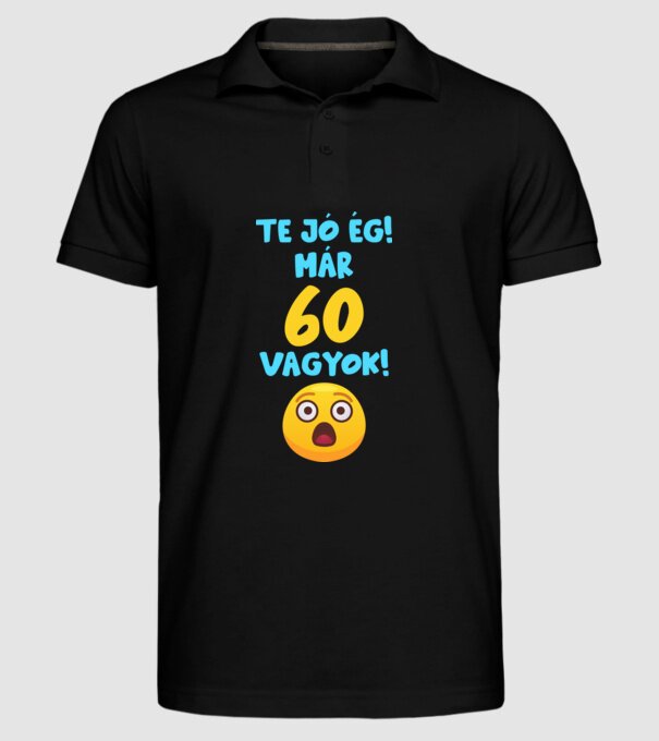  minta fekete pólón