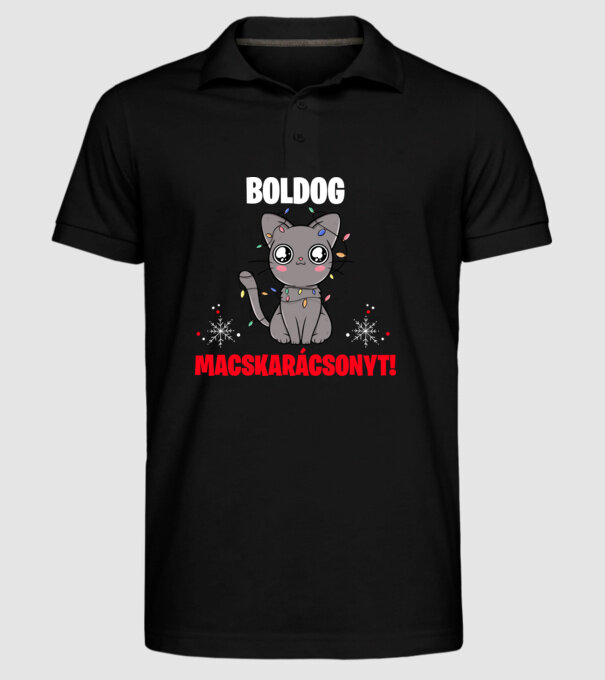  minta fekete pólón