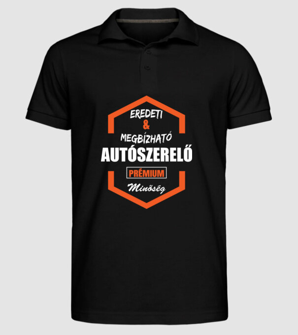  minta fekete pólón