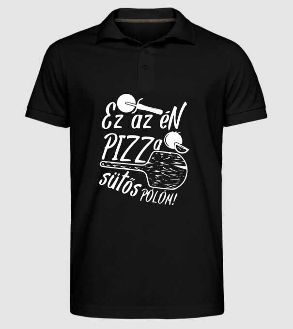 minta fekete pólón