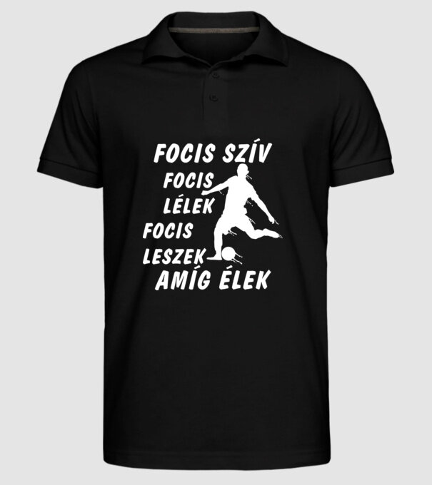  minta fekete pólón