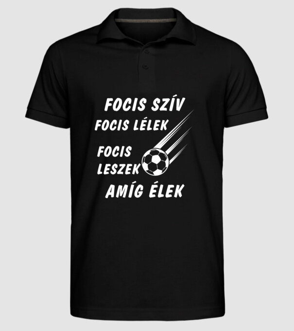  minta fekete pólón
