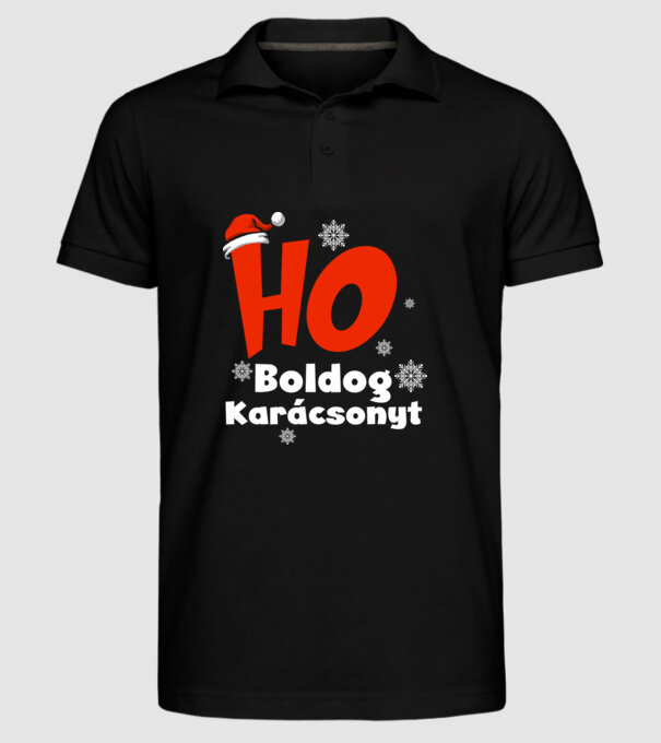 minta fekete pólón