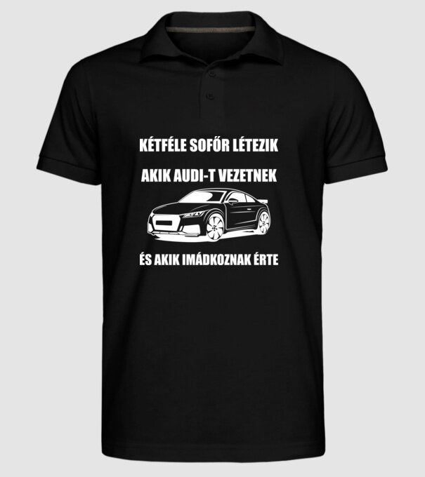  minta fekete pólón