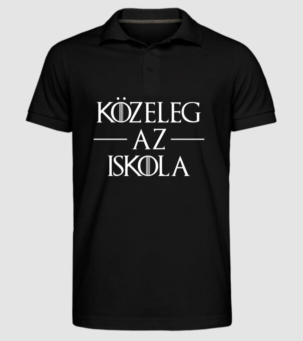  minta fekete pólón