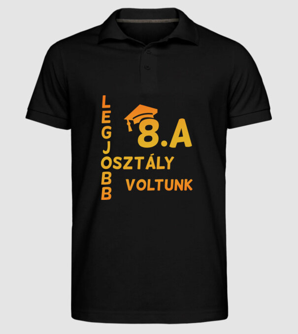  minta fekete pólón