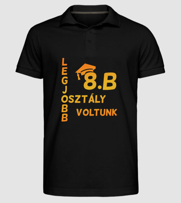  minta fekete pólón