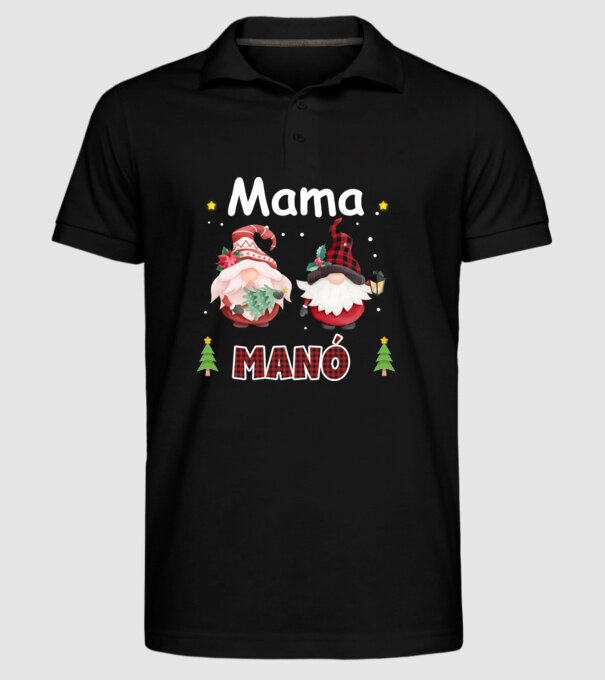  minta fekete pólón