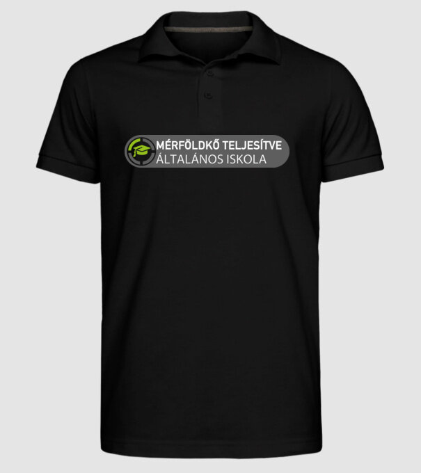  minta fekete pólón