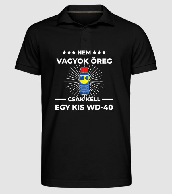  minta fekete pólón