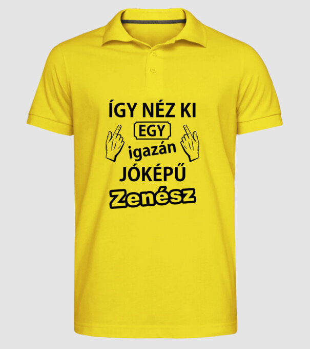  minta sárga pólón