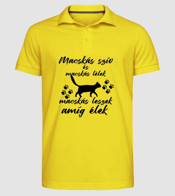  minta sárga pólón