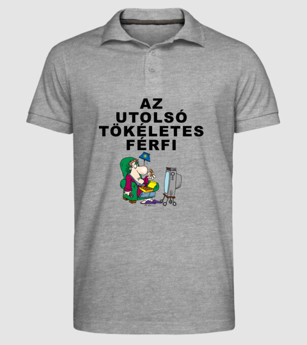  minta szürke pólón