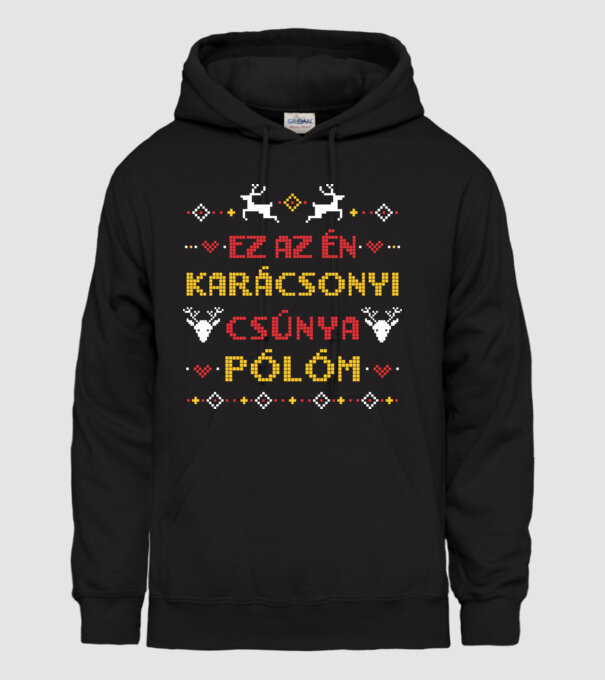  minta fekete pólón