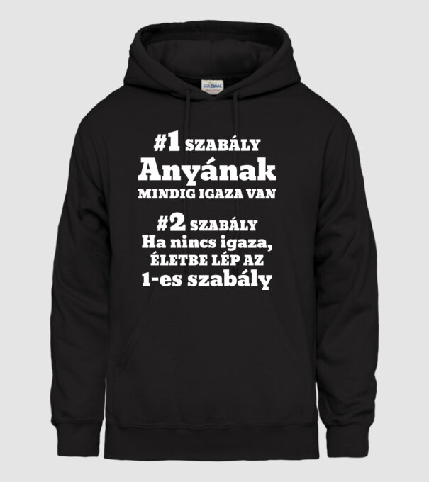  minta fekete pólón