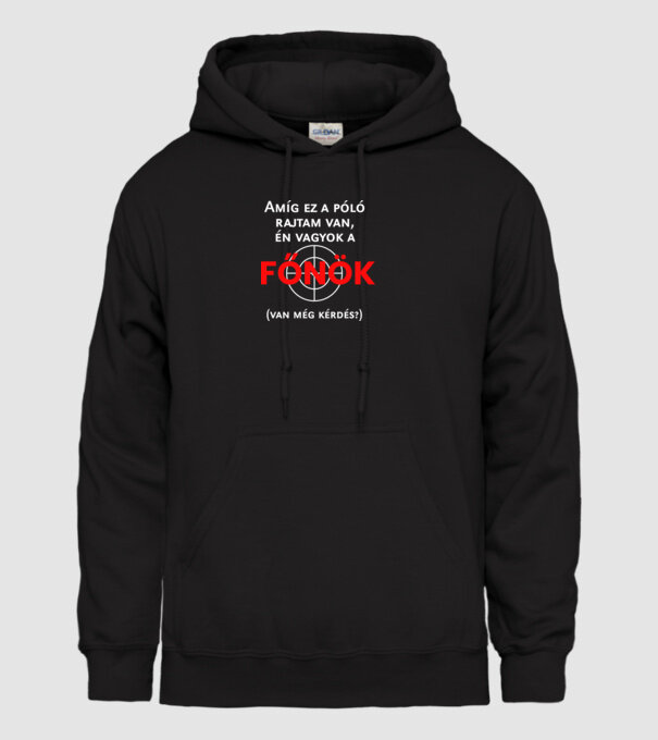  minta fekete pólón