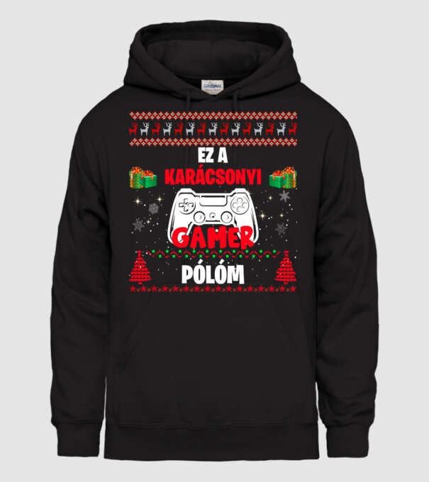  minta fekete pólón