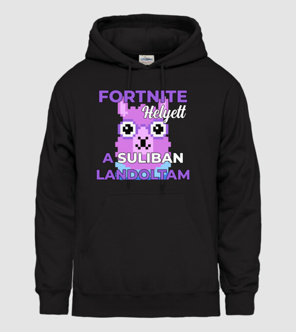  minta fekete pólón