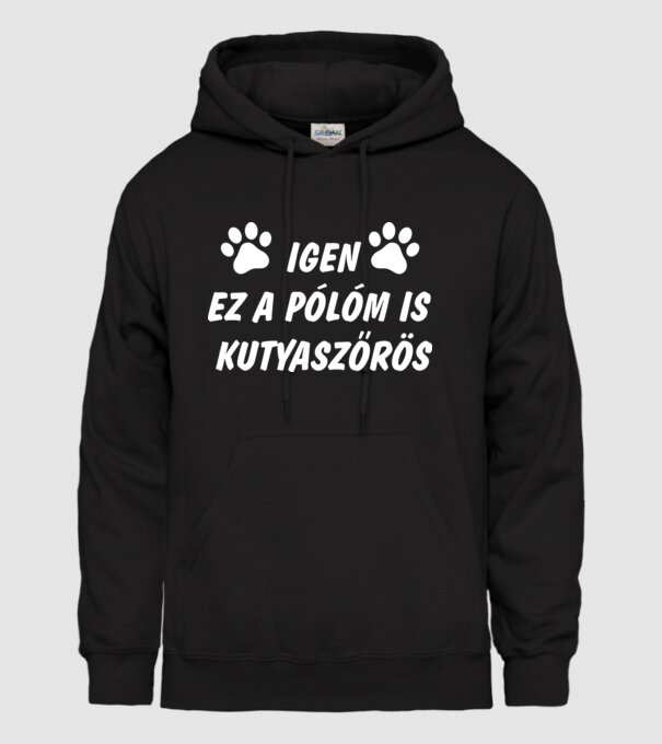  minta fekete pólón