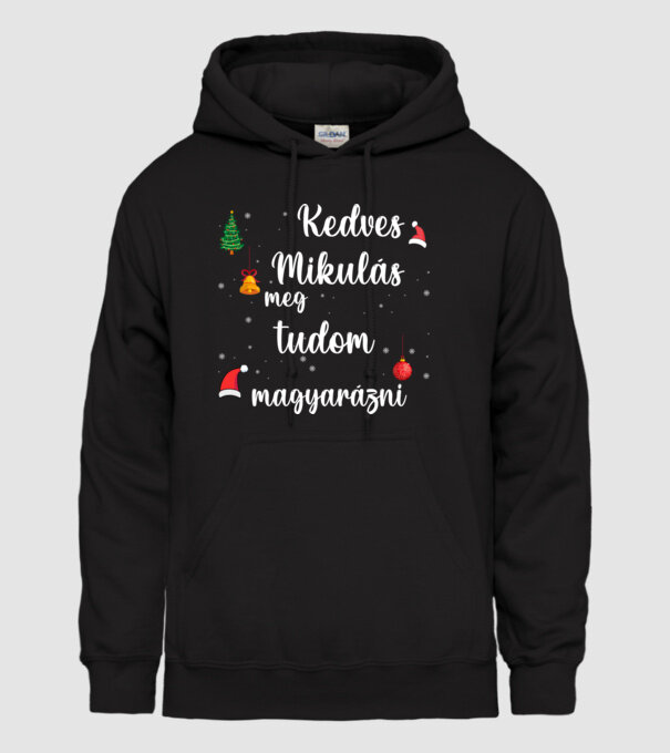  minta fekete pólón