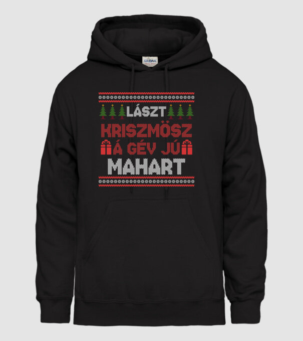  minta fekete pólón