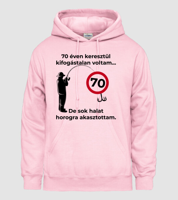 minta világos rózsaszín pólón
