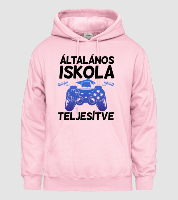  minta világos rózsaszín pólón