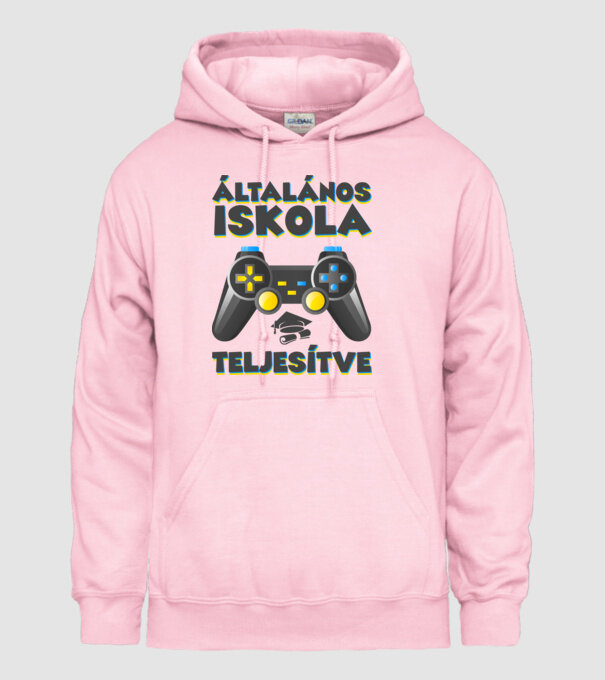  minta világos rózsaszín pólón