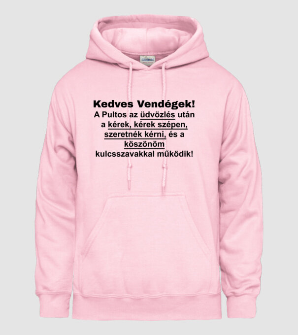  minta világos rózsaszín pólón
