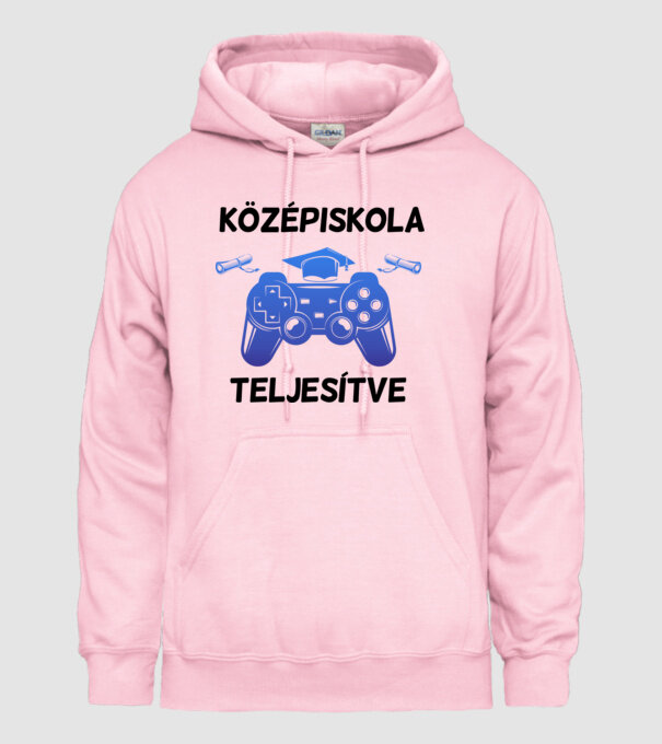  minta világos rózsaszín pólón