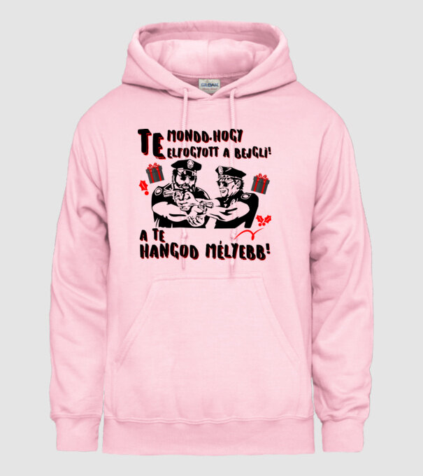  minta világos rózsaszín pólón