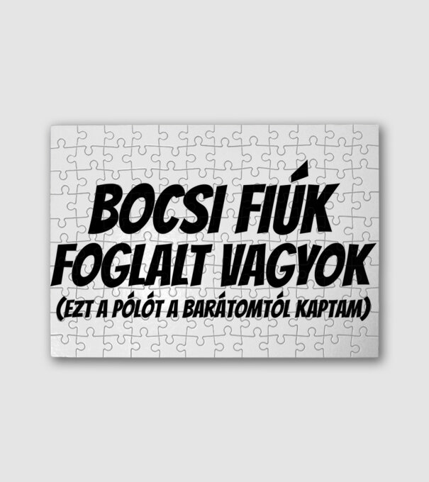  minta fehér pólón
