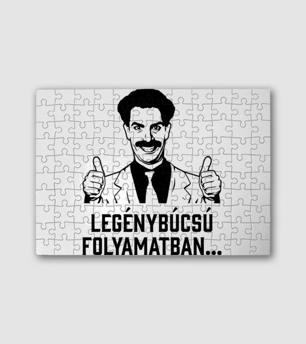  minta fehér pólón
