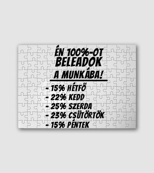  minta fehér pólón
