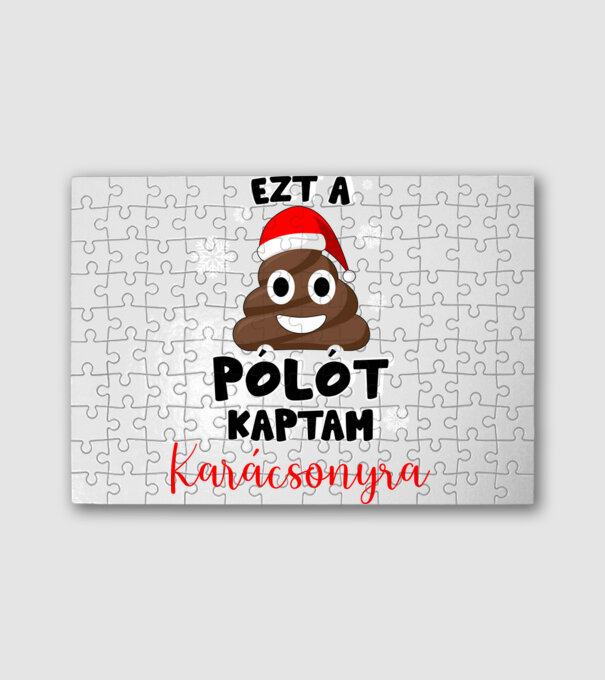  minta fehér pólón