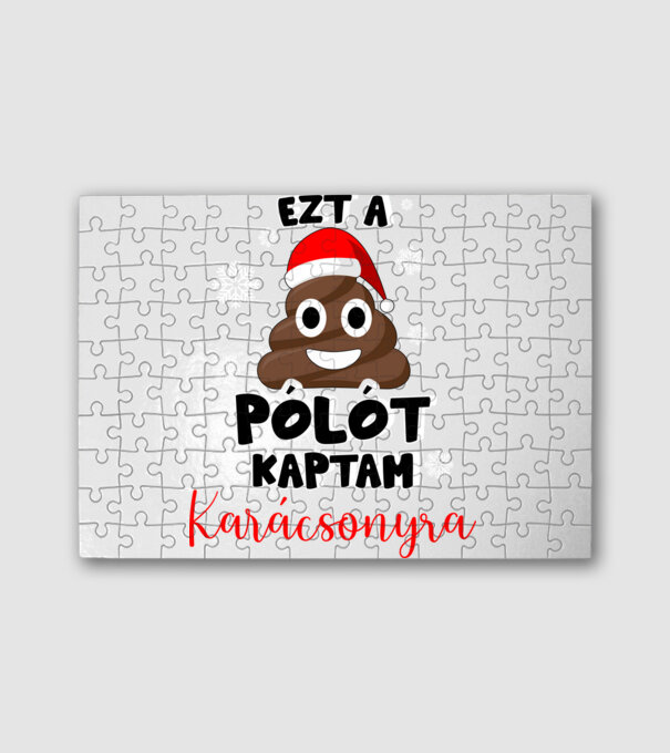  minta fehér pólón