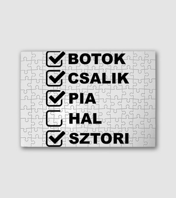  minta fehér pólón