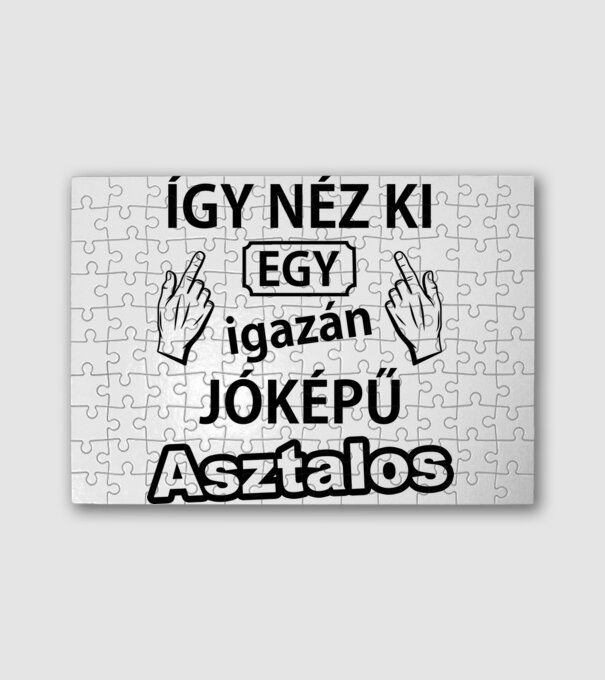  minta fehér pólón