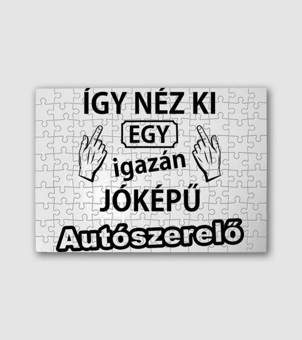  minta fehér pólón